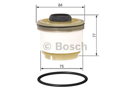 TOYOTA Hilux 2.5 D-4D (07.2011 - 05.2015) BOSCH Filtre Seti filitre