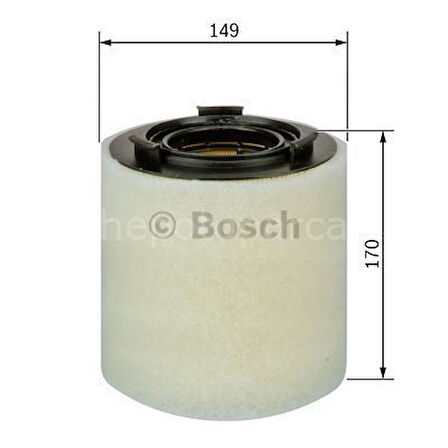 SKODA Rapid 1.2 TSI (07.2012 - 05.2015) BOSCH Filtre Seti filitre