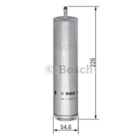 BMW 730 d xDrive (07.2012 - 05.2015) BOSCH Filtre Seti filitre