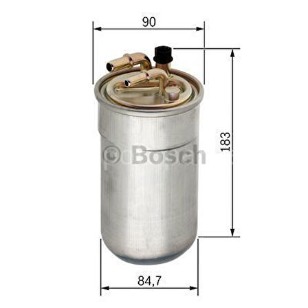 OPEL Corsa 1.3 CDTI (09.2005 - 09.2006) BOSCH Filtre Seti filitre