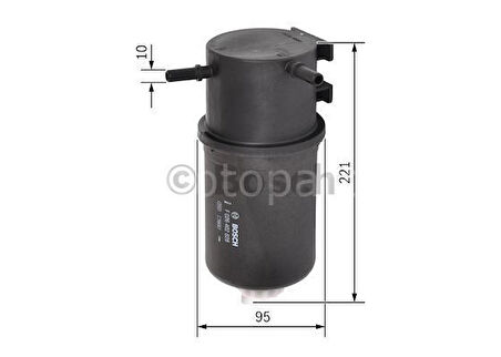 VW (VOLKSWAGEN) Amarok 2.0 BiTDI (09.2010 - 05.2012) BOSCH Filtre Seti filitre