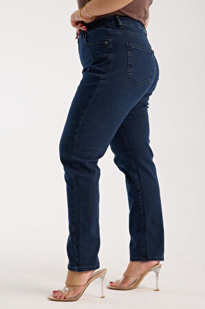 Lacarino 7531 Mom Kadın Jean Pantolon