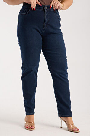 Lacarino 7531 Mom Kadın Jean Pantolon