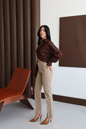 Lacarino 7977 Straıghtcut Kadın Jean Pantolon