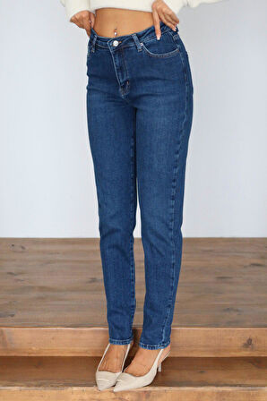 Lacarino7527 Kadın Mom Jean Pantolon