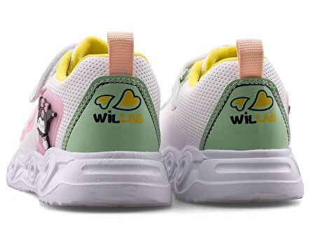 Willas Cırtlı Lastikli Unisex Erkek Kız Çocuk Spor Ayakkabı Sneakers 0025
