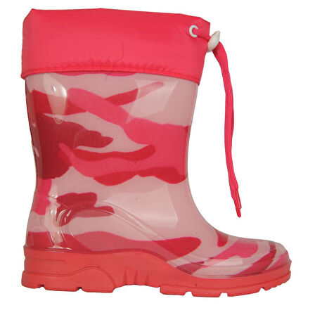 Arısan Su Geçirmez Kaydırmaz Taban Erkek Kız Unisex Kürklü Çocuk Yağmur Çizmesi Kar Botu AI100