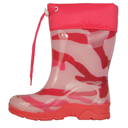 Arısan Su Geçirmez Kaydırmaz Taban Erkek Kız Unisex Kürklü Çocuk Yağmur Çizmesi Kar Botu AI100