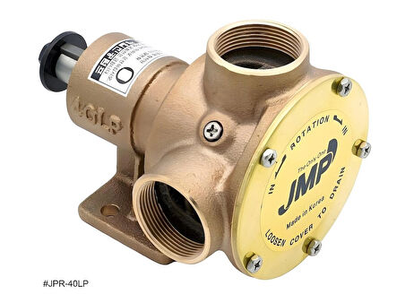 JPR-40LP JMP Marine General Multi-Purpose Flexible Impeller Pump (1-1/2" PF)