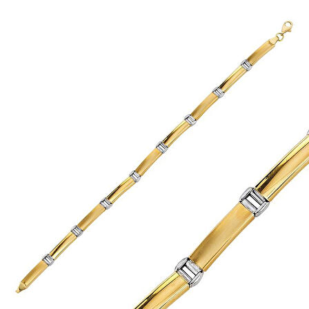 Altın Tasarım Bileklik 11,28 Gram