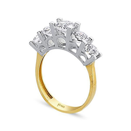 Altın Beştaş Yüzük