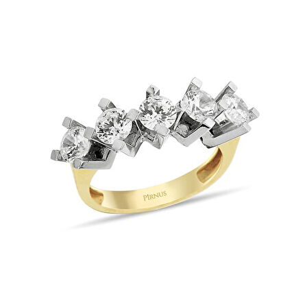 Altın Beştaş Yüzük