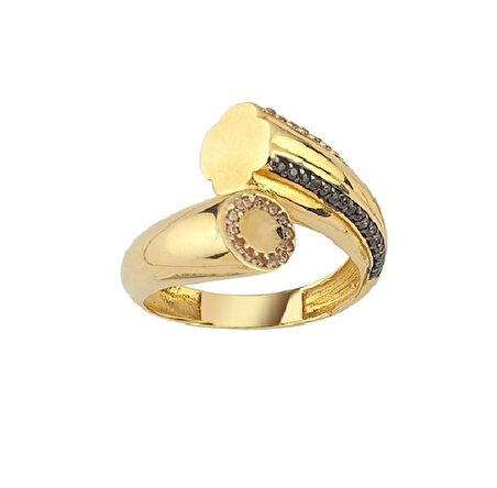 Altın Taşlı Set Yüzük