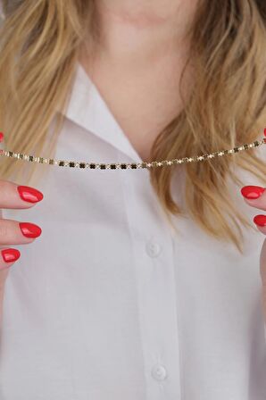 14 Ayar Altın Taşlı Bileklik