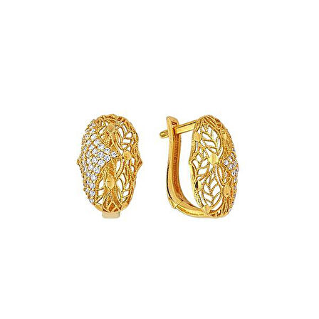 22 Ayar Altın Küpe