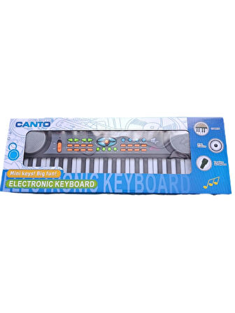 Mikrofonlu,FM Radyolu Ve Pilli Oyuncak Org