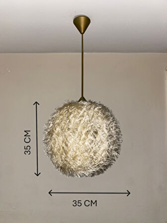 Bohem,Ahşap Gövde,Rustik,Modern,Doğal El Yapımı Sarkıt Avize