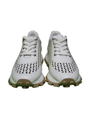 HAKİKİ DERİ BAYAN SPOR AYAKKABI MZ168001