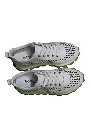 HAKİKİ DERİ BAYAN SPOR AYAKKABI MZ168001
