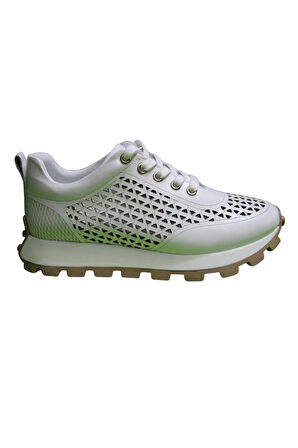 HAKİKİ DERİ BAYAN SPOR AYAKKABI MZ168001