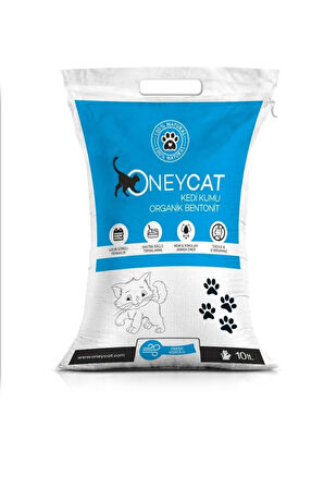 Oneycat Fresh Kokulu 10lt. Ince Taneli Topaklanan Kedi Kumu