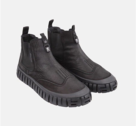 MARCOMEN 16197 KALIN TABAN LASTİKLİ DERİ ERKEK TARZ BOT