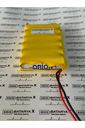 7.2volt 1000mah orion grup pil