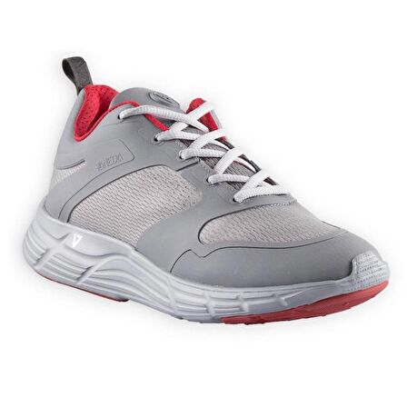 Vaneda Comfort Gri Sneakers Spor Ayakkabı V1254 