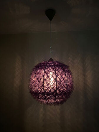 Bohem,Ahşap Gövde,Rustik,Modern,Doğal El Yapımı Sarkıt Avize