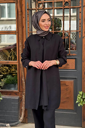 Naki & Mascara Tunik 25MY2126 Siyah