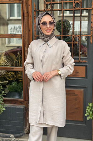 Naki & Mascara Tunik 25MY2126 Bej