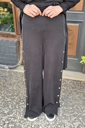 NAKİ & MASCARA Pantolon 25MY3140 Siyah