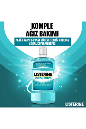 Listerine Cool Mint Ağız Bakım Suyu 500+250 ml