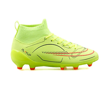 Playup Gk 241 132 Neon Sarı Genç Çim Zemin Kramponu GK-241-132-NEON-SARI Sarı