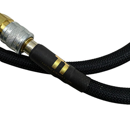 HPA Sistemleri için Hortum / Amped Airsoft 36 inç. Hızlı Sökme Bağlantı Parçalı Standard Braided Hose