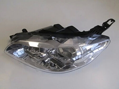 2013-2016 Peugeot 301 Far Lambası Sol Manuel-Elektrikli (H7-H1) (Ayfar) (Adet) (Oem No:9675138880)