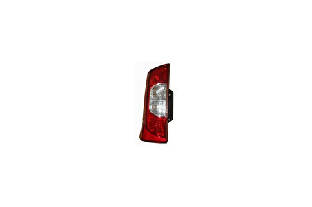 2008-2016 Citroen Nemo Stop Lambası Sol Kırmızı-Beyaz (Bagaj Kapağı Yana Açılan Tip) (Pleksan) (Adet) (Oem No:1353206080)
