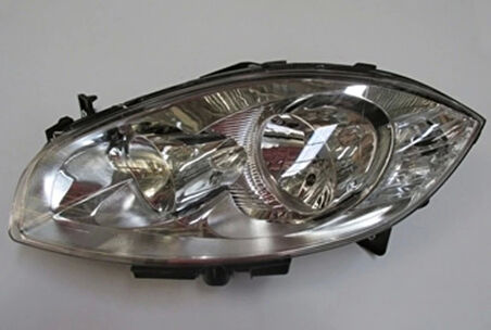 2006-2015 Fiat Linea Classıc Far Lambası Sol Elektrikli-Motorlu-Nikelajlı 7Fişli (H7-H1)(Ayfar) (Adet) (Oem No:51826739)