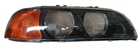 1996-2000 Bmw 5 Serı E39- Far Camı Sağ Sarı Sinyalli (Famella) (Adet)