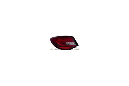 Stop Lambası Dış Sağ Nb Opel Astra J Bm 13- (Oem No: 1222340)