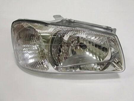 2000-2002 Hyundai Accent Milenyum Far Lambası Sağ Manuel (Park Delikli) (H4) (Ayfar) (Adet) (Oem No:9210225010)