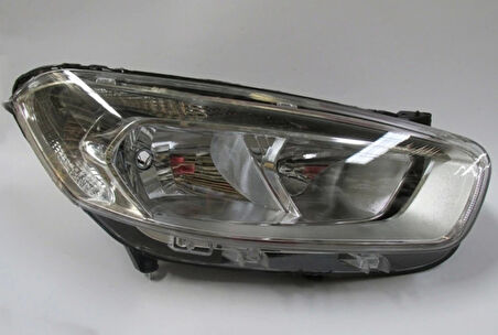 2018-2021 Ford Tourneo Courier Far Lambası Sağ Elektrikli/Motorlu Nikelajlı 9Fişli (H7/H15)(Ayfar) (Oem No:Et7613W029Aj)