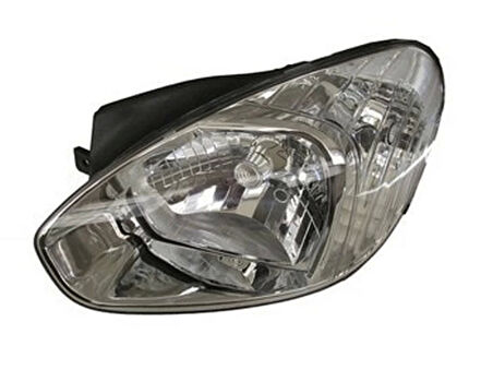 2009-2012 Hyundai Accent Era Far Lambası Sol Elektrikli-Motorsuz (Beyaz Sinyalli) (H4) (Ayfar) (Adet) (Oem No:921010M000)