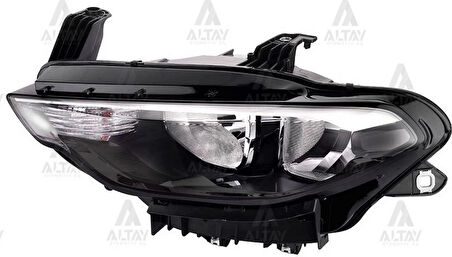 Far Egea 2015 Sonrası  Motorlu Siyah Çerçeveli Sol (Oem No:51984488) (Adet)