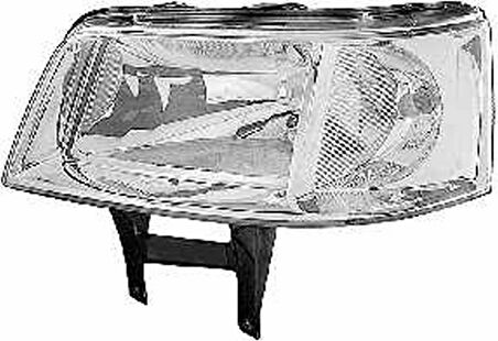 Volkswagen T5 2004  Far Sol 710301191301 (Tek Kare) (Oem No:7H1941015J)