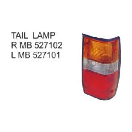 Stop Lambası Sol Krom Japon L200 (K14) 2.5 D 90-94 (Oem No: Mb527103)