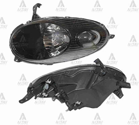 Far Micra 2002-2007 Elektrikli Siyah Sağ (1 Adet) (Oem No: 26010-Ax705)