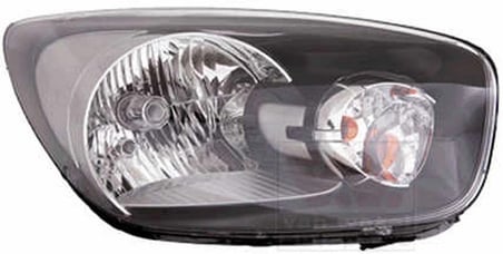 Picanto 2011  Far Sağ (Motoru Üzerinde Degıl)   H4 Py21W W5W (Sıyah) (Oem No:921021Y010)