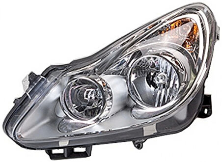 Opel Corsa D 2007  Far Sol Sinyalli (E) (H7+H7) (Oem No:1216189)