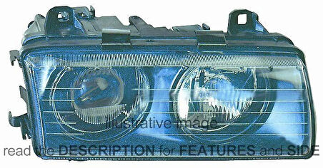 Far Sol H7 Beneklı Bmw E36 Bm 95-99 (Oem No: 63128363495)